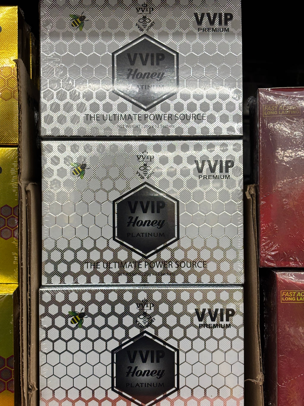 2 PACK HONEY PLATINUM VVIP